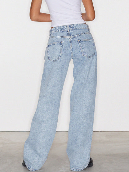 CurveLift™ Low Rise Baggy Jeans